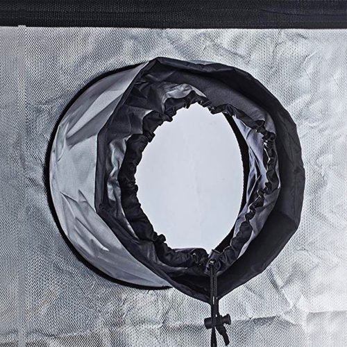 Garden Hydroponics Grow Room Tent Reflective Aluminum Oxford Cloth – 100 x 100 x 200 cm