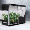 Garden Hydroponics Grow Room Tent Reflective Aluminum Oxford Cloth – 100 x 100 x 200 cm