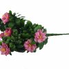 Pink Rose Bunch UV 45cm