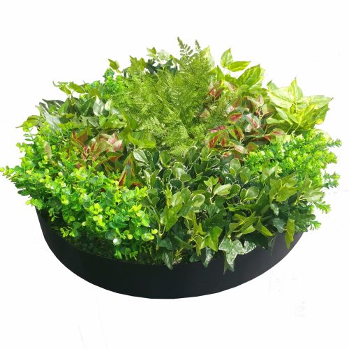 Artificial Green Wall Disk Art 80cm