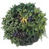 UV Lavender Fields 60cm Green Wall Disc – White