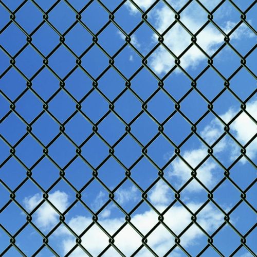 Chain Link Fence Steel – 0.8×15 m, Green