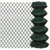 Chain Link Fence Steel – 0.8×15 m, Green