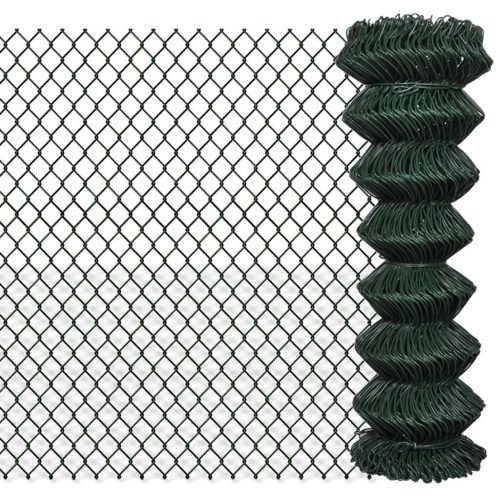 Chain Link Fence Steel – 1.25×25 m, Green