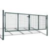 Garden Mesh Gate Fence Door Wall Grille – 306×125 cm