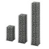 3 Piece Gabion Set Galvanised Wire