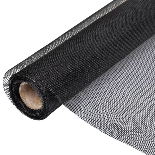 Mesh Screen Fiberglass Black – 100×500 cm