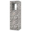 Gabion Basket Post/Planter Steel – 50x50x160 cm, 1