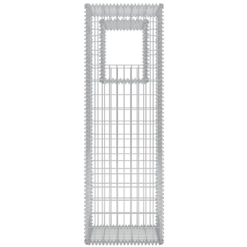 Gabion Basket Post/Planter Steel – 50x50x160 cm, 1