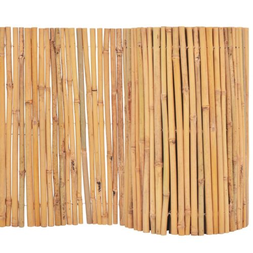 Split Bamboo Fence Natural