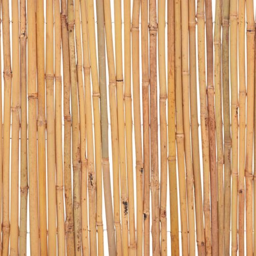 Split Bamboo Fence Natural – 500×50 cm