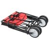 Folding Hand Trolley Steel – Red