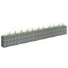 Gabion Raised Bed Galvanised Steel – 450x30x60 cm