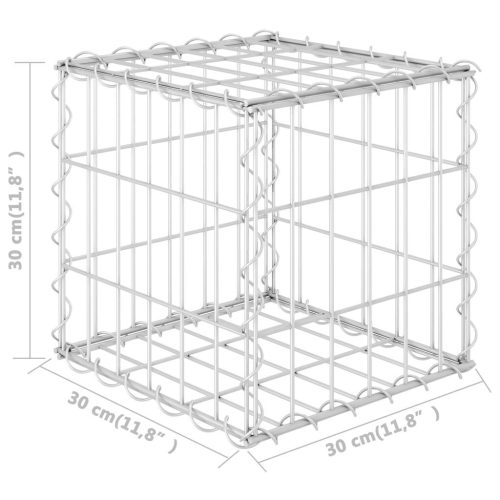 Cube Gabion Raised Bed Steel Wire – 30x30x30 cm