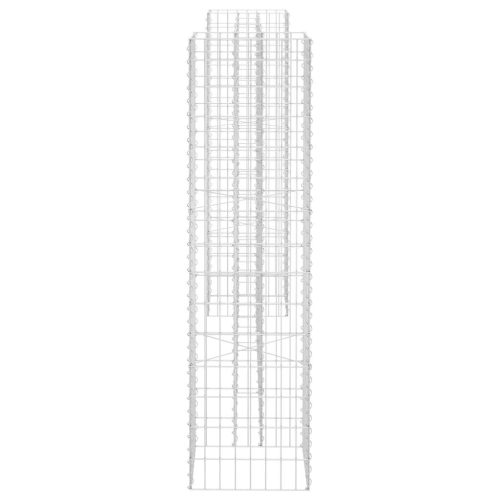 H-Shaped Gabion Planter Steel Wire – 260x40x150 cm