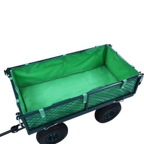 Garden Cart Liner Fabric – 81x41x21 cm, Green