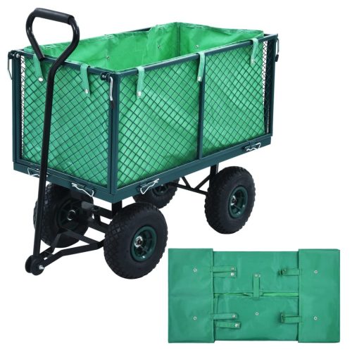 Garden Cart Liner Fabric – 81x41x40 cm, Green