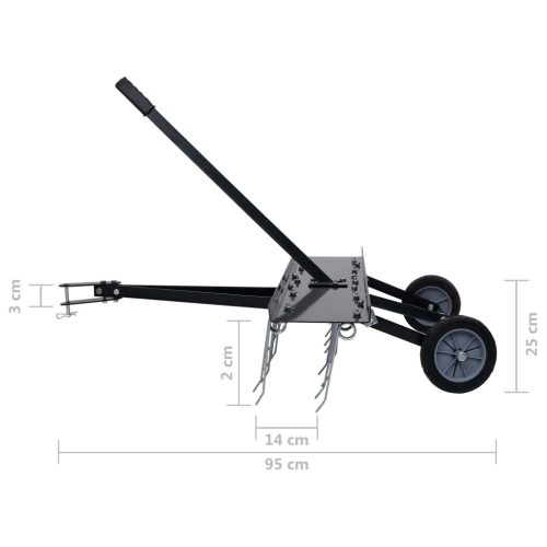 Scarifier for Ride-on Mower 100 cm