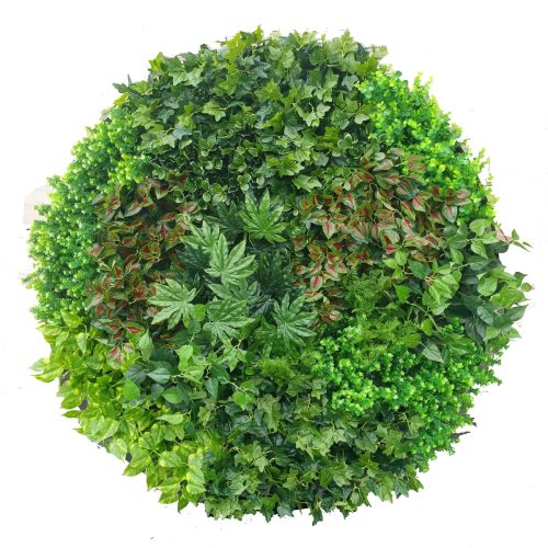 Artificial Green Wall Disk Art 150cm