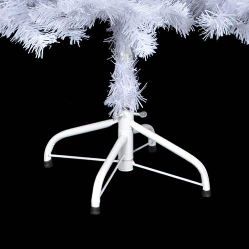 Artificial Christmas Tree with Stand Branches – 150×70 cm, White