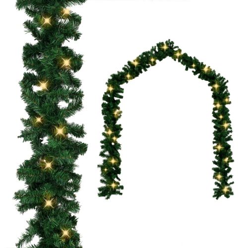 Christmas Garland with LED Lights