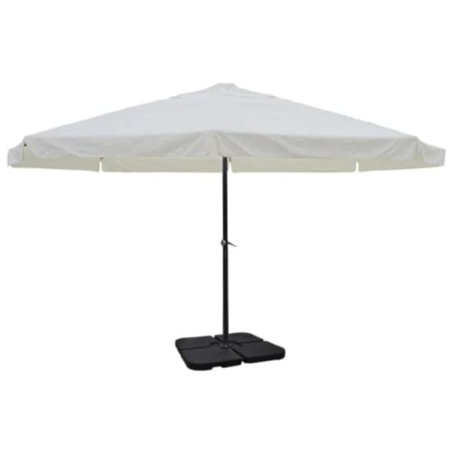 Aluminium Umbrella with Portable Base