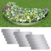 Lawn Fences Galvanised Steel 100×20 cm – 15
