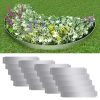 Lawn Fences Galvanised Steel 100×20 cm – 20