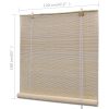 Natural Bamboo Roller Blinds – 120×160 cm (2 pcs)