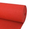 Exhibition Carpet Plain Red – 1×24 m