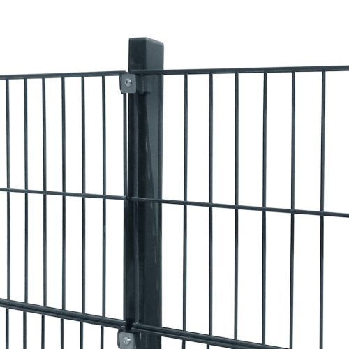 Fence Panels 2 pcs Iron 6×2 m 12m