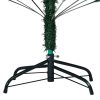 Artificial Christmas Tree with LEDs&Ball Set PVC – 210×110 cm, Green and Gold