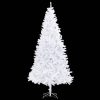 Artificial Christmas Tree with LEDs – 300×155 cm, White