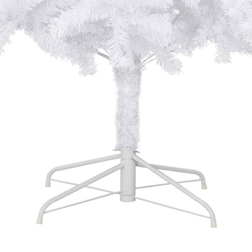 Artificial Christmas Tree with LEDs – 300×155 cm, White