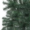 Corner Artificial Christmas Tree with LEDs PVC – 120×45 cm, Green