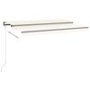 Automatic Retractable Awning – 400×300 cm, Cream