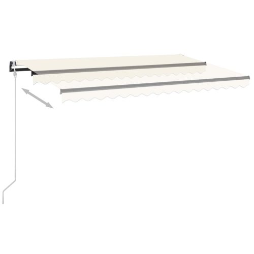 Automatic Retractable Awning – 400×300 cm, Cream