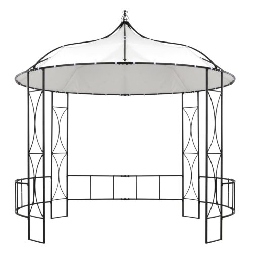 Gazebo 300×290 cm Round