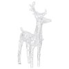 Reindeers & Sleigh Christmas Decoration 240 LEDs Acrylic – Cold White