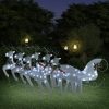 Reindeer & Sleigh Christmas Decoration 60 LEDs Outdoor – White, 6