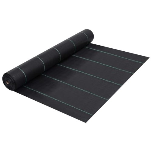Weed & Root Control Mat Black PP – 2×50 m