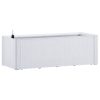 Garden Raised Bed with Self Watering System 100x43x33 cm – White