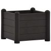 Garden Raised Bed PP – 43x43x35 cm, Anthracite