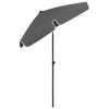 Beach Umbrella – 180×120 cm, Anthracite