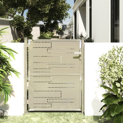 Garden Gate Stainless Steel – 100×125 cm, Model 2