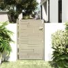 Garden Gate Stainless Steel – 100×150 cm, Model 2