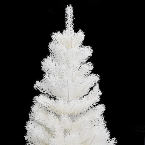 Artificial Christmas Tree Lifelike Needles White – 90×50 cm