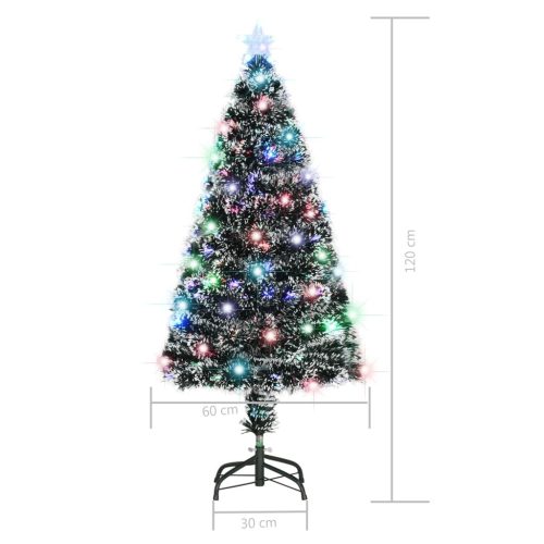 Artificial Christmas Tree with Stand/LED Branches – 120×60 cm