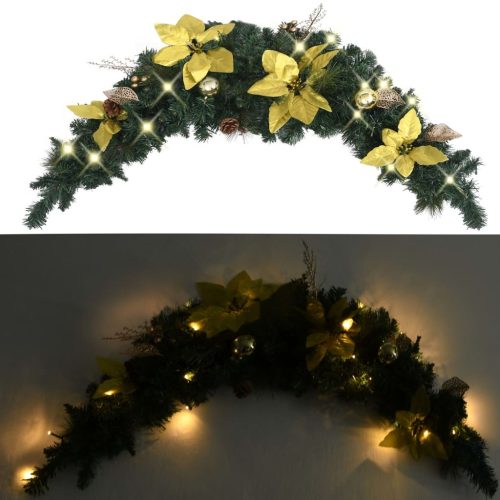 Christmas Arch with LED Lights 90 cm PVC