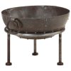 Fire Pit Iron – 40 cm, Brown